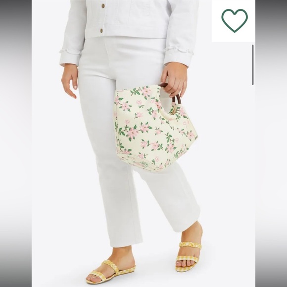 New Draper James Braided Ellie Sandals Yellow Gingham in size 8.5 - Picture 6 of 8